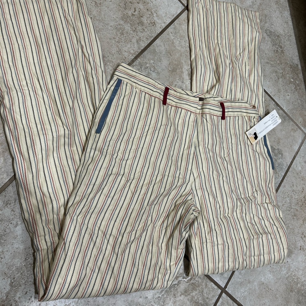 Lela rose pinstripe pants. 12